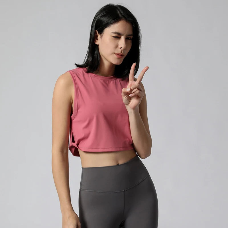 Sexy Workout Top Quick Drying Workout Vest