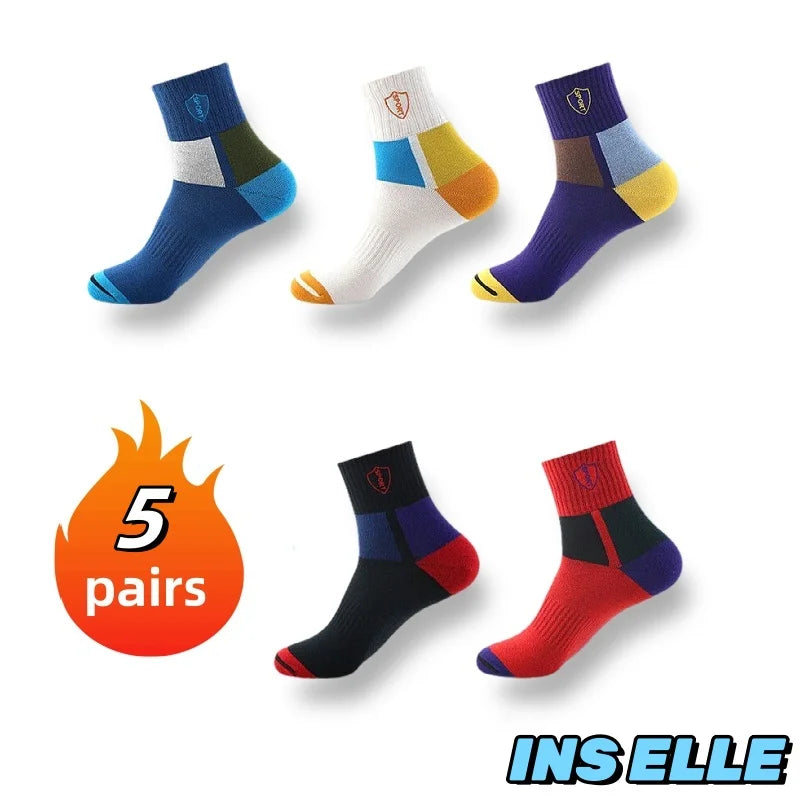 10pairs Breathable Cotton Sports
