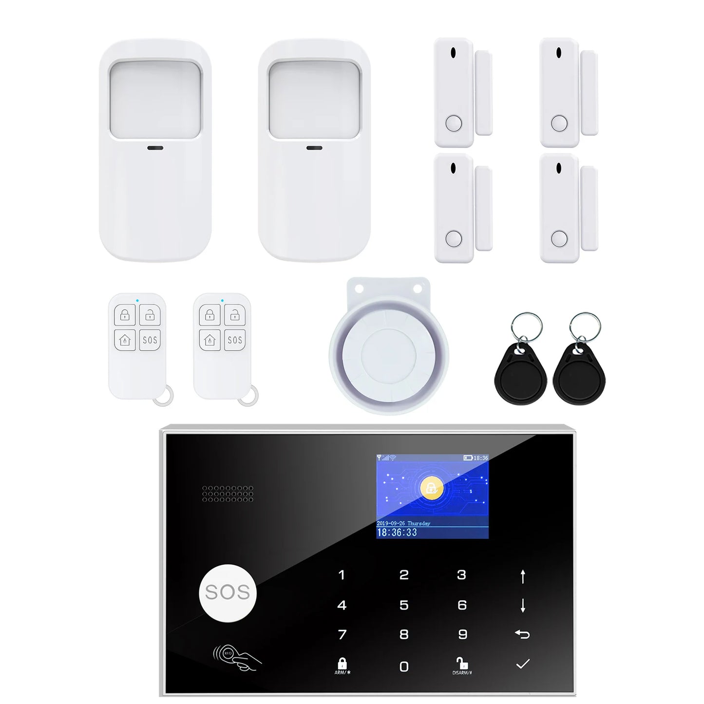 Smart Home Security Alarm System