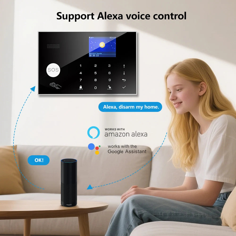 Smart Home Security Alarm System
