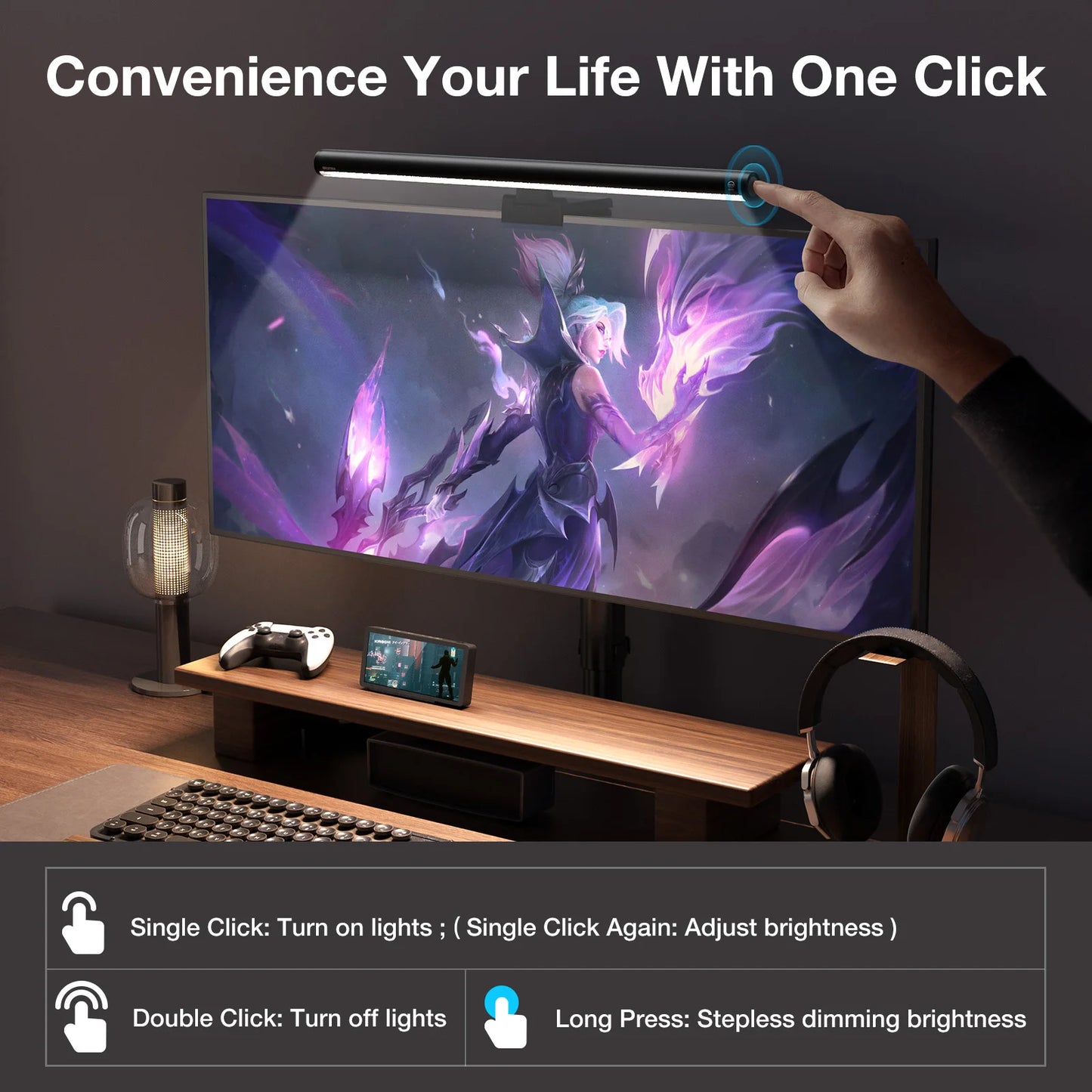 Screen Monitor Light Bar for Eye Caring