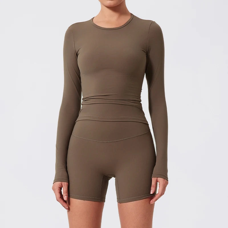 Hearuisavy Yoga Suit Quick-Dry Gym Set