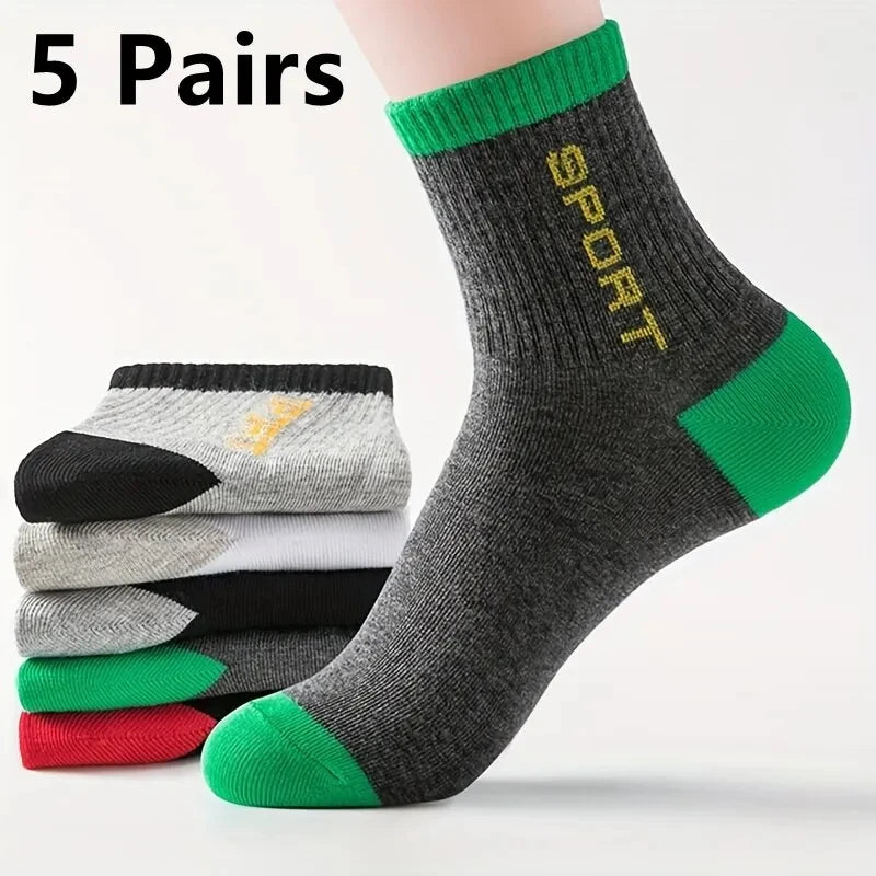 10pairs Breathable Cotton Sports