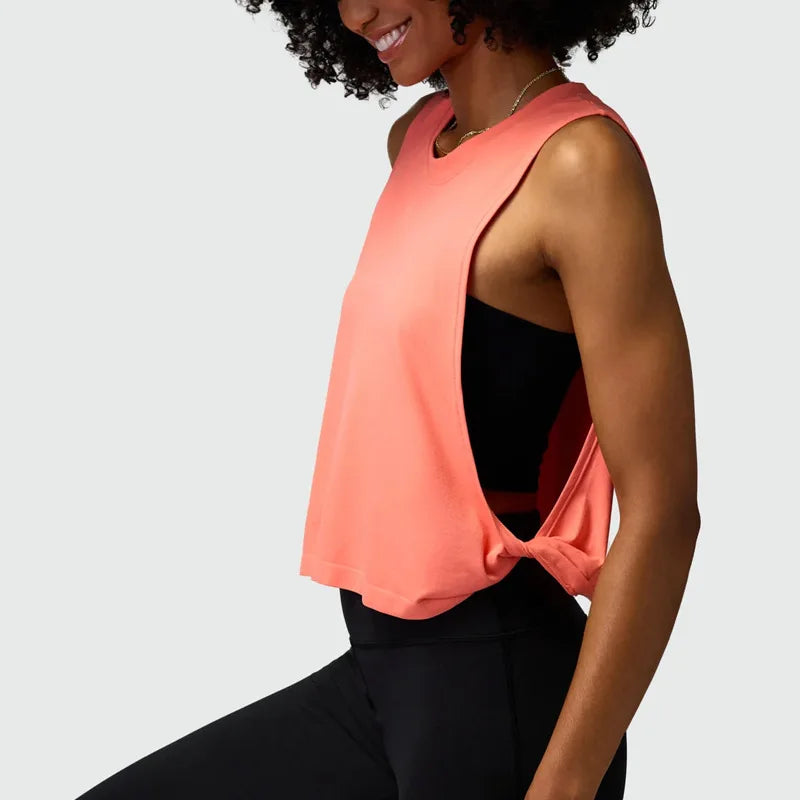 Breathable Workout Gym Tank Tops Female Sportswear