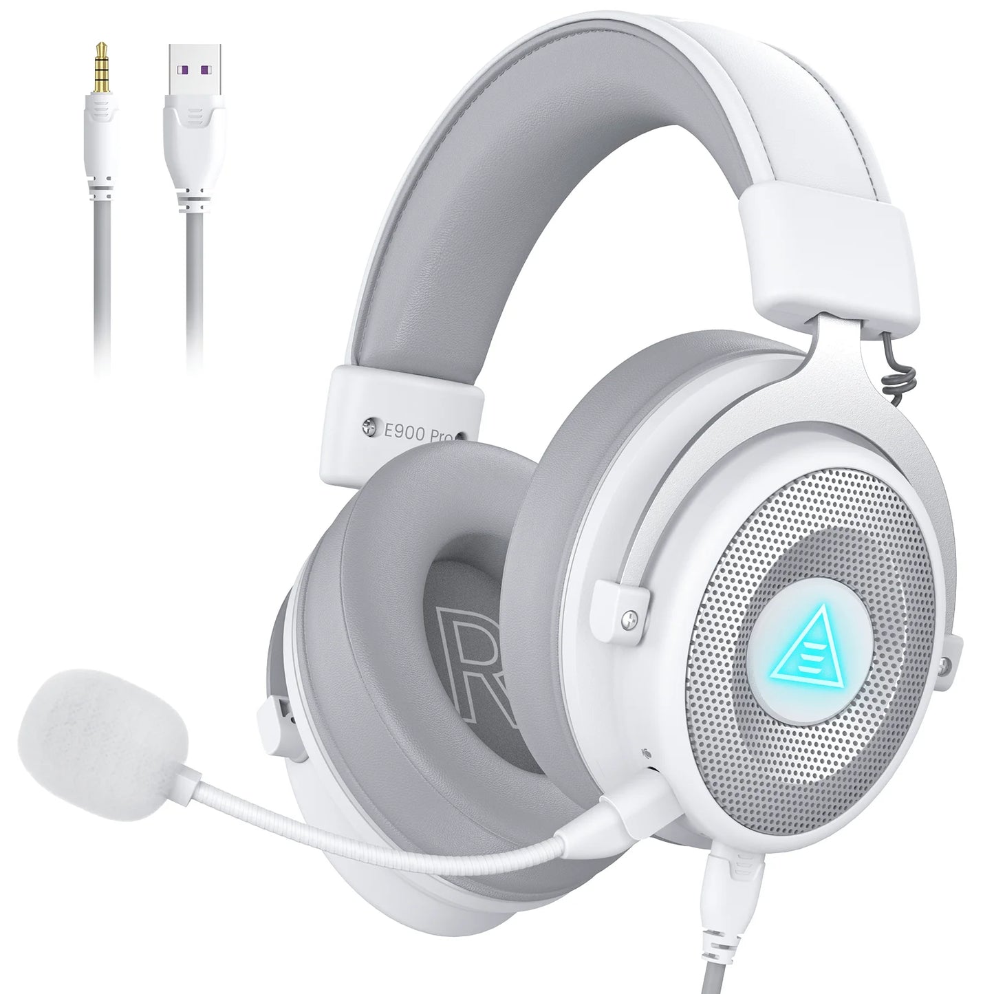 Gaming Headphones For PC/PS4/PS5/Xbox, 7.1 Surround Wired Headset Gamer