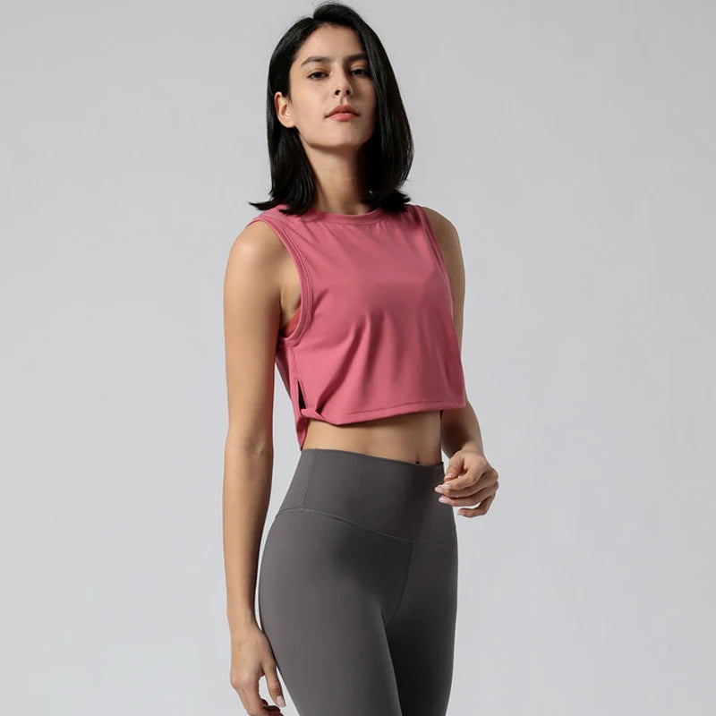 Sexy Workout Top Quick Drying Workout Vest