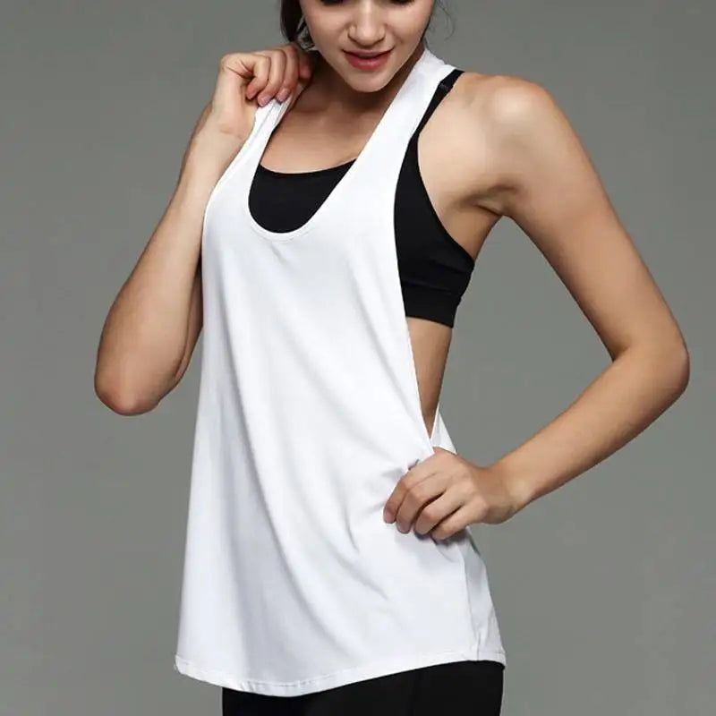 Mileegirl Quick Dry Workout Top Sports Vest