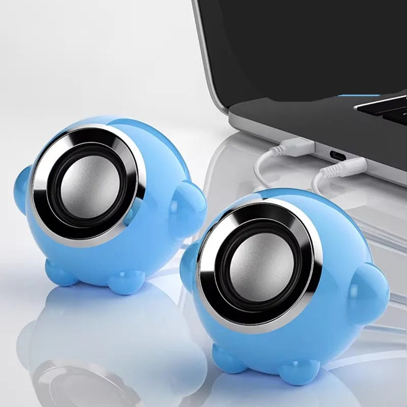 Pink Computer Speakers For PC Laptop