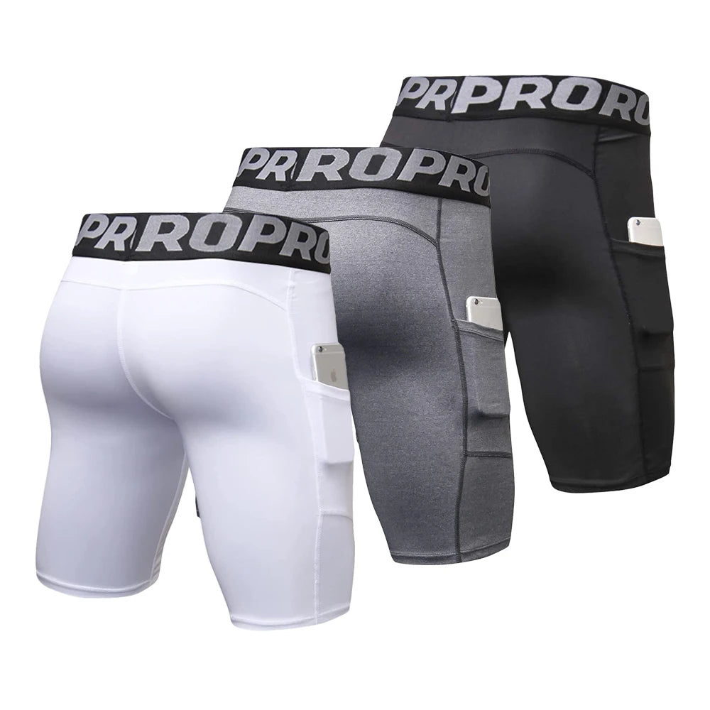 Mens Gym Shorts with Pockets Workout