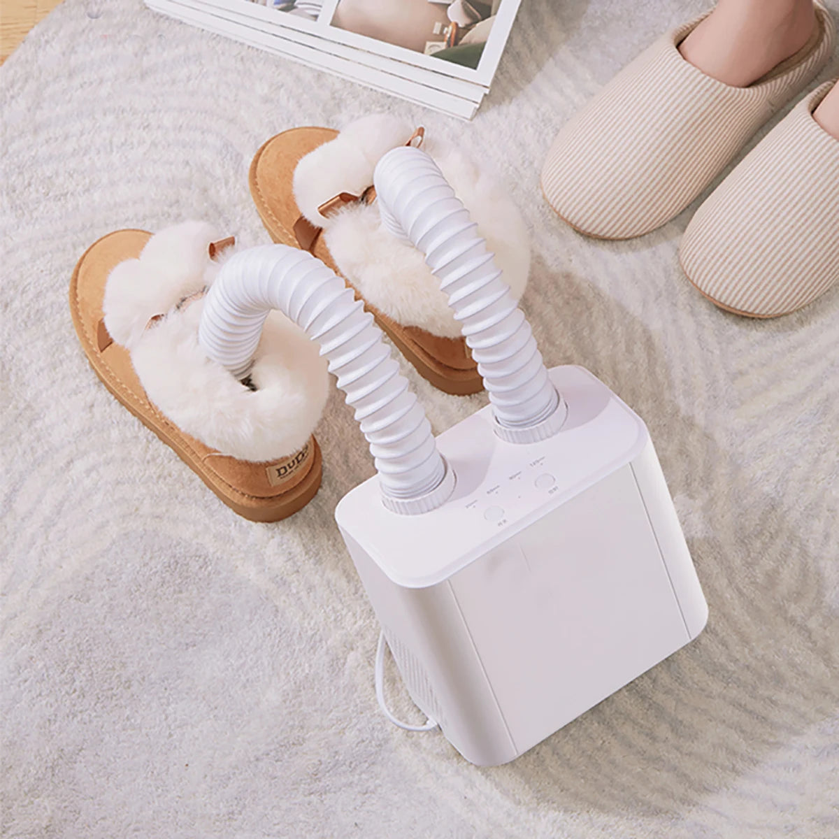 1 Smart Home Deodorizer, Foot Warmer, Shoe Dryer
