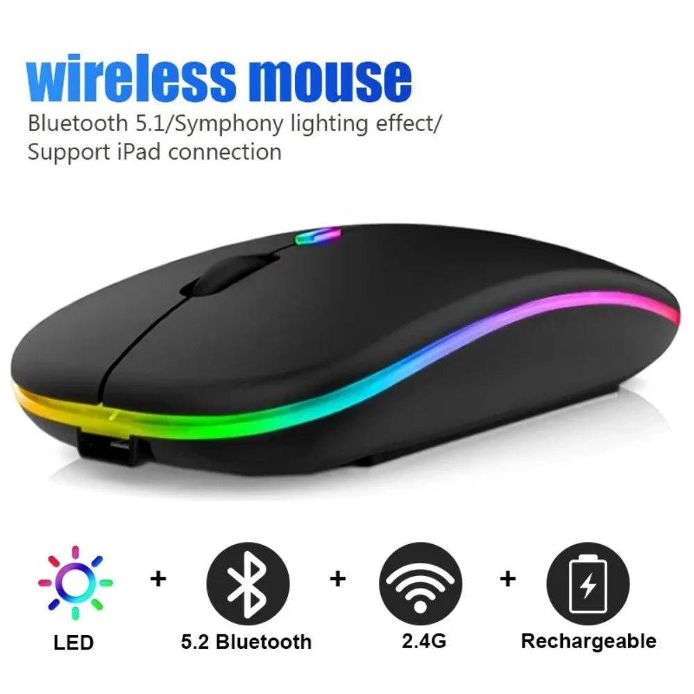 Wireless Mouse Gaming Mouse Backlight