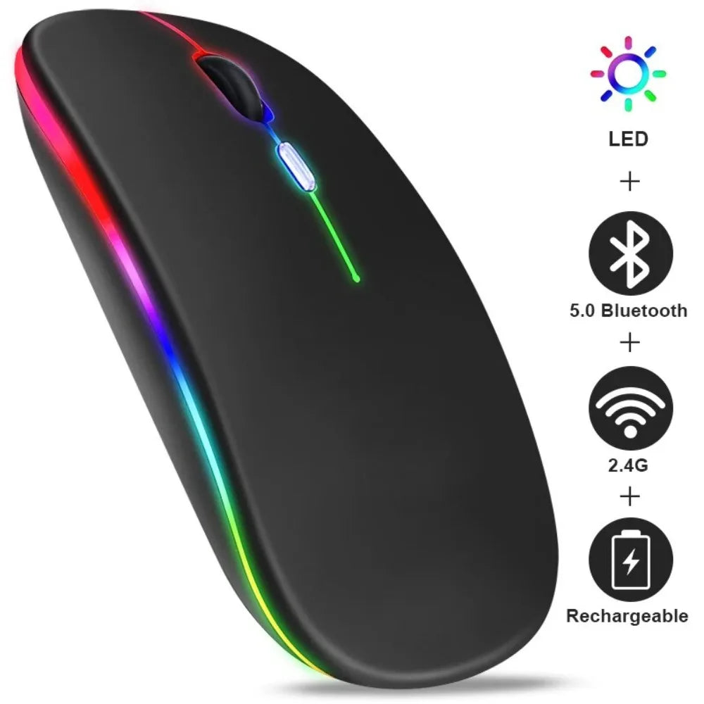 Wireless Mouse Gaming Mouse Backlight