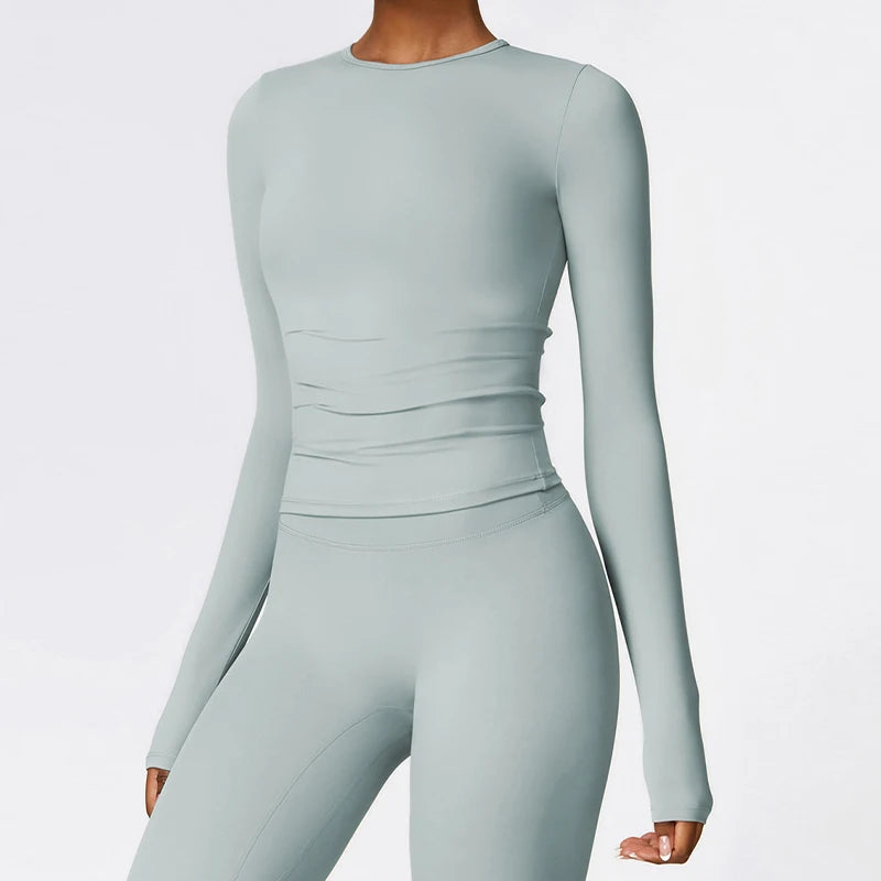 Hearuisavy Yoga Suit Quick-Dry Gym Set