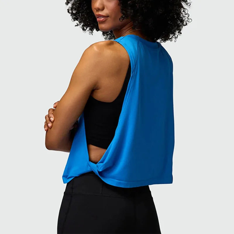 Breathable Workout Gym Tank Tops Female Sportswear
