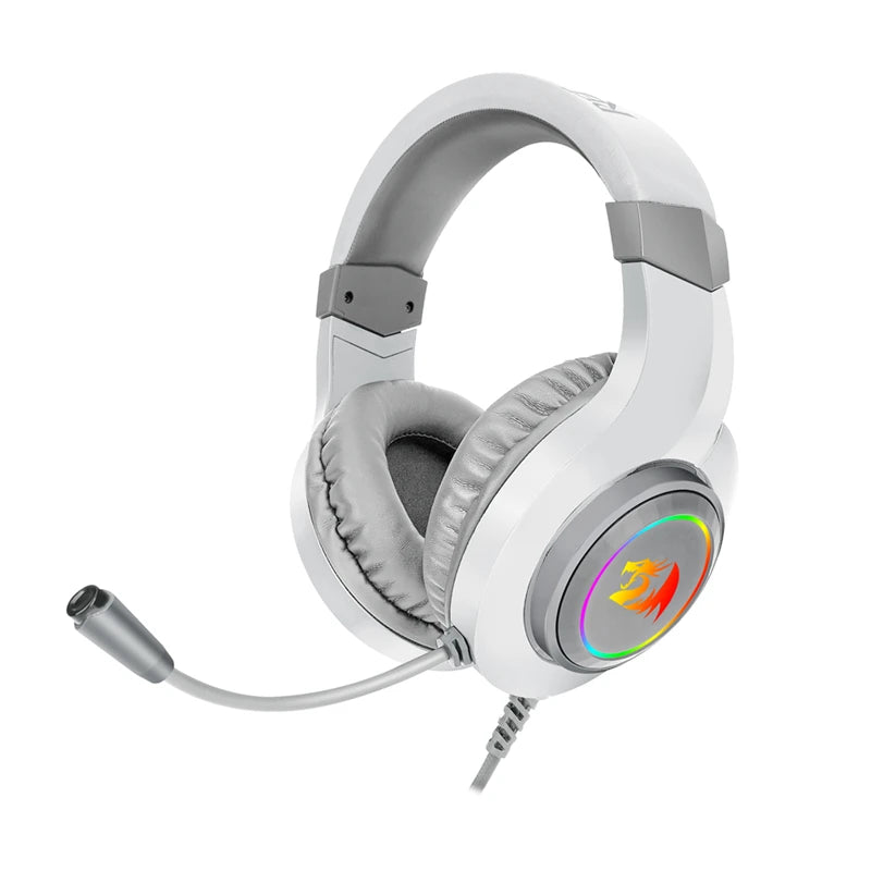 Redragon H260 RGB Gaming Headset Microphone Wired Compatible with Xbox One Nintendo Switch PS4 PS5 PCs Laptops Nintendo Switch
