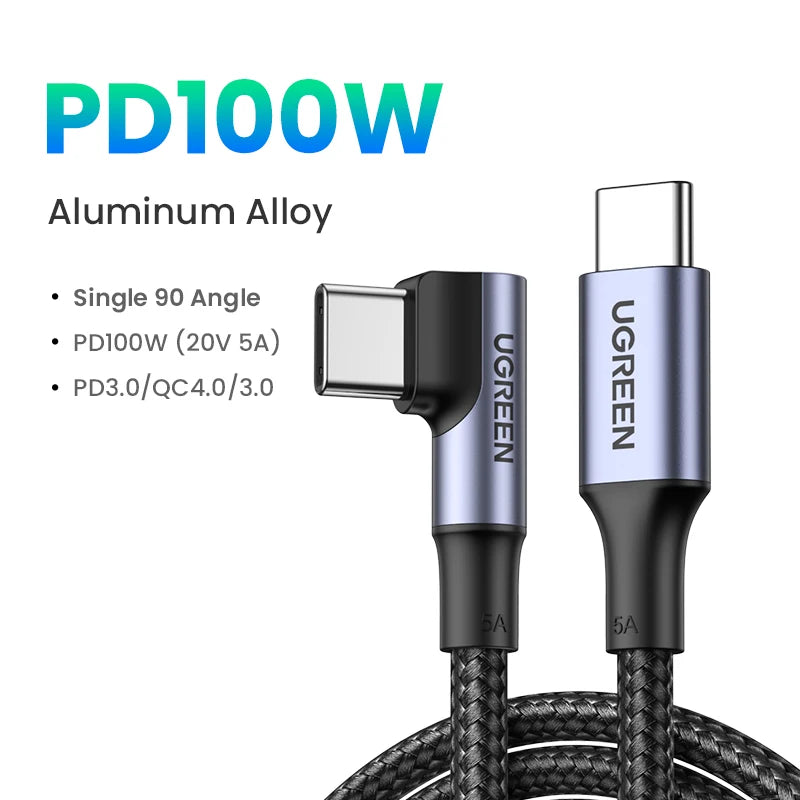 UGREEN 100W USB Type C To USB C Cable