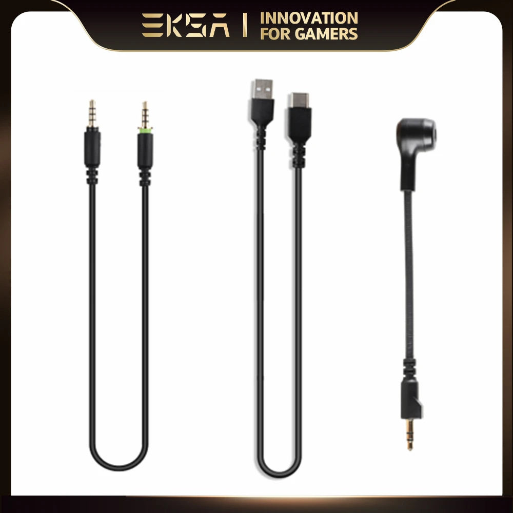 EKSA 3.5mm Audio Cable / 7.1 Surround Sound USB Type C Cable