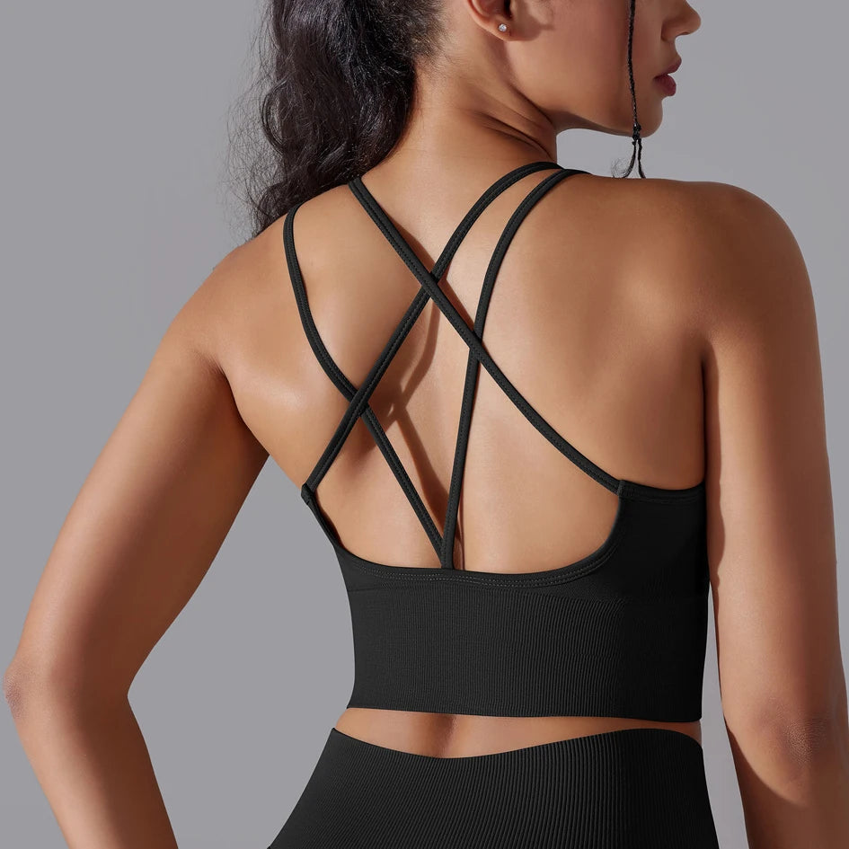 Sport Bra Women Shockproof
