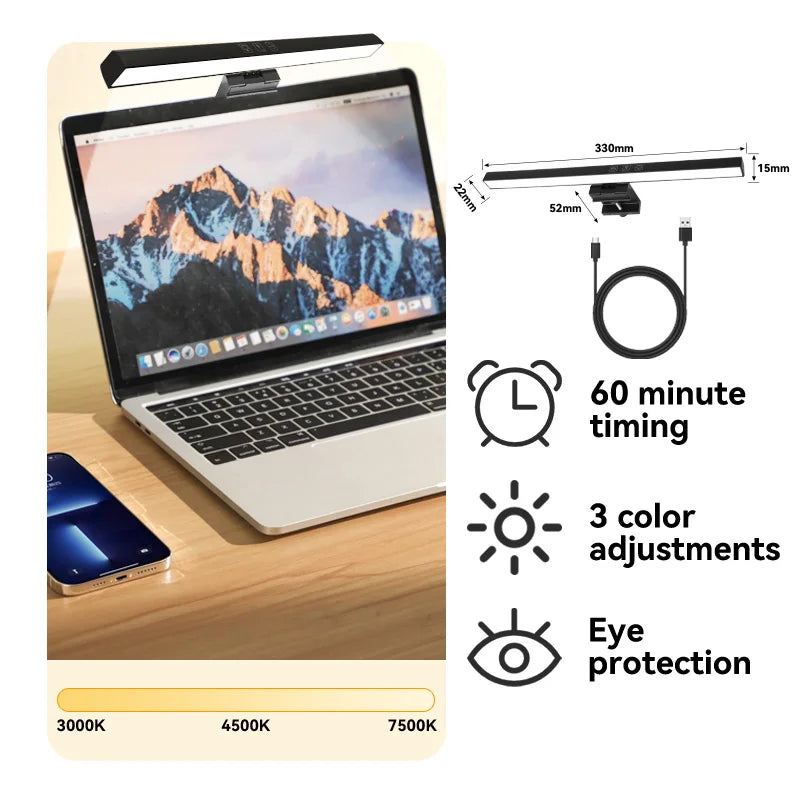 Monitor Bar LED Desk Computer Game For Pc Dimming Light