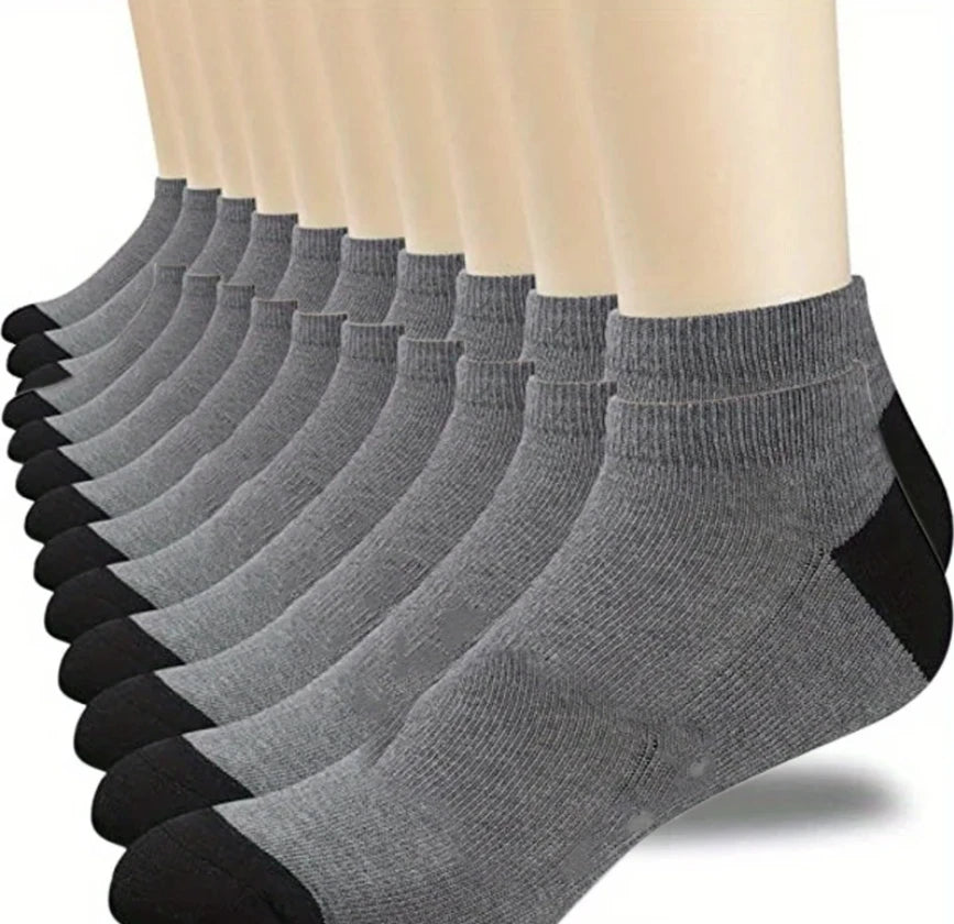 10pairs Breathable Cotton Sports