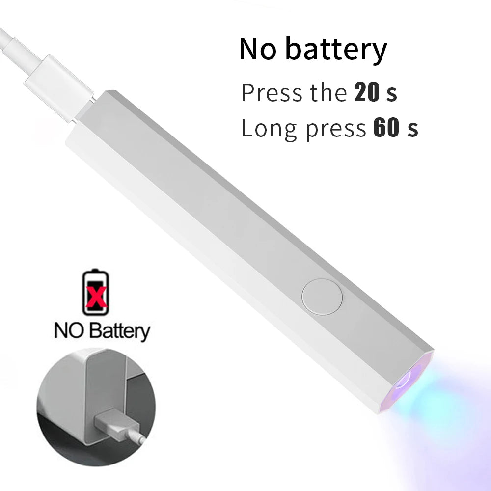 Mini Handheld UV/LED Nail Lamp