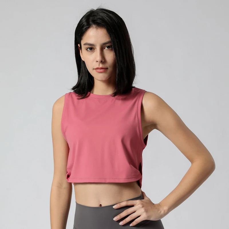 Sexy Workout Top Quick Drying Workout Vest