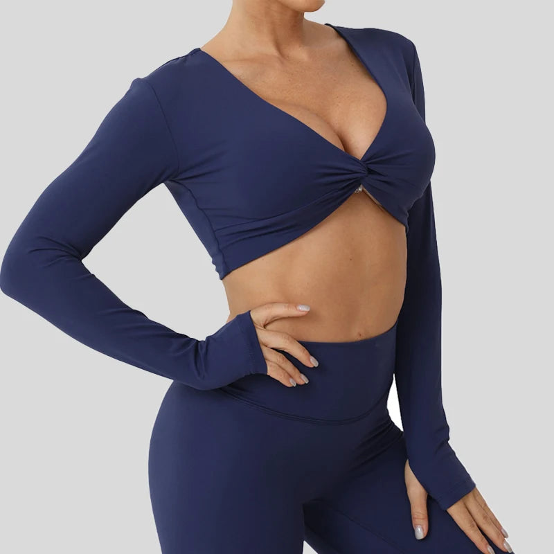Crop Top Women Quick Dry Yoga Clothing