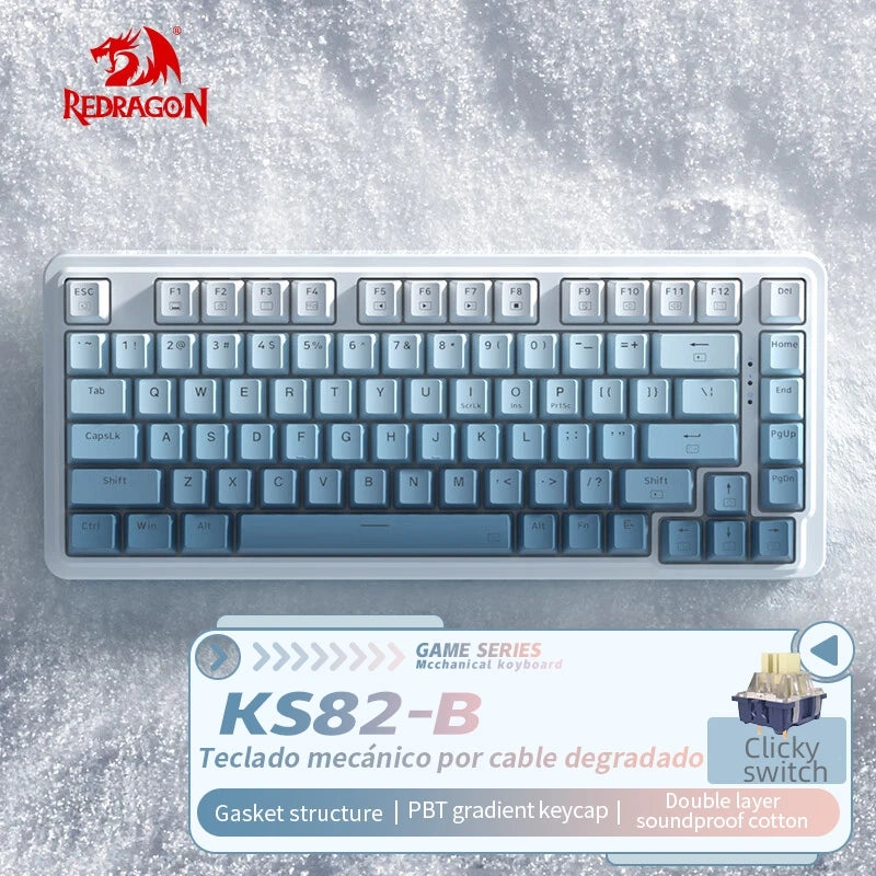 Redragon New Style Mechanical Gaming Keyboard RGB LED