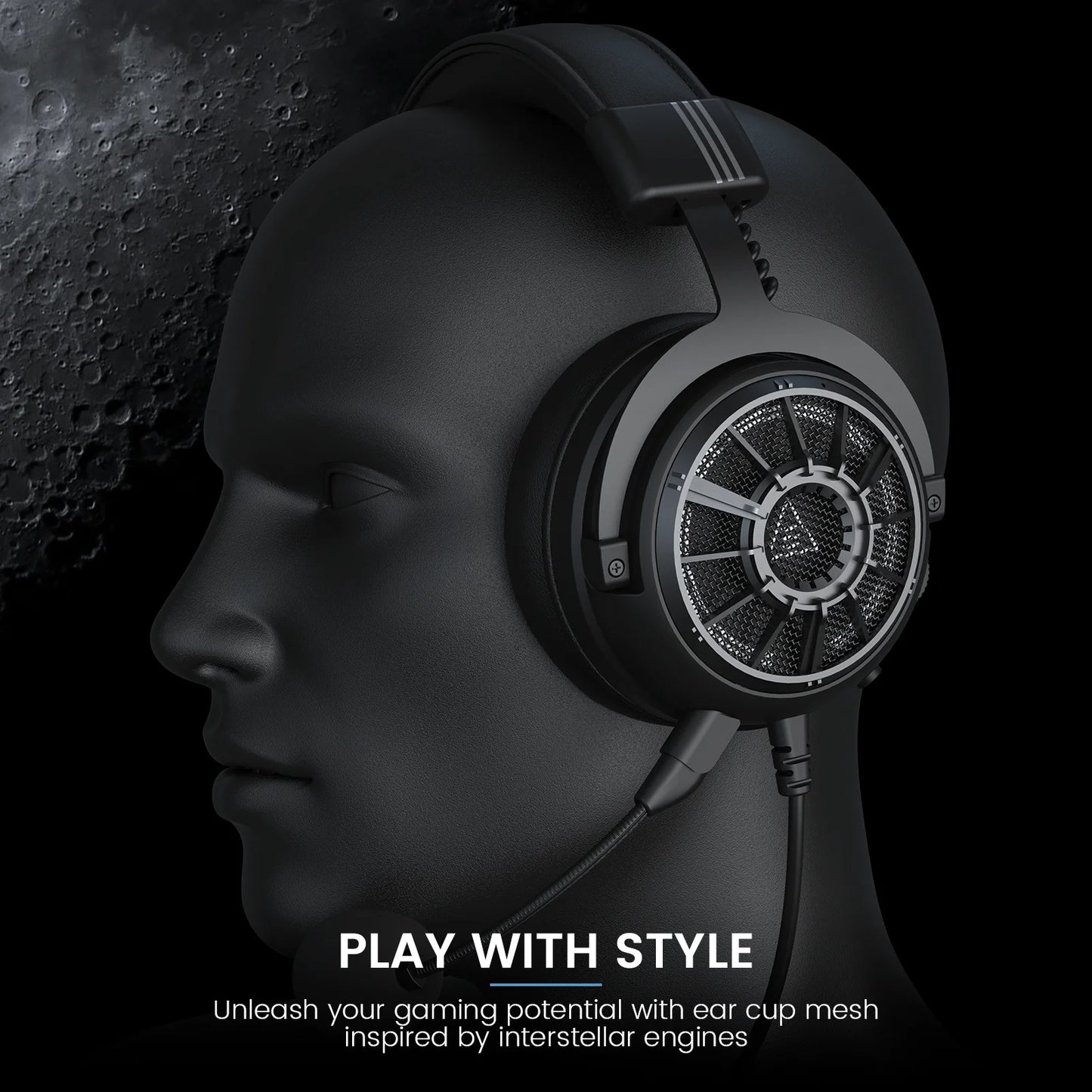 EKSA E5000 Wired Gaming Headset Over-Ear Stereo Gamer Headphones