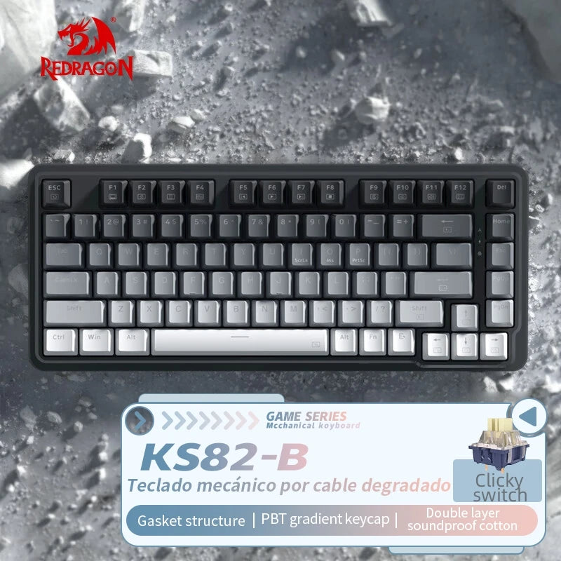 Redragon New Style Mechanical Gaming Keyboard RGB LED