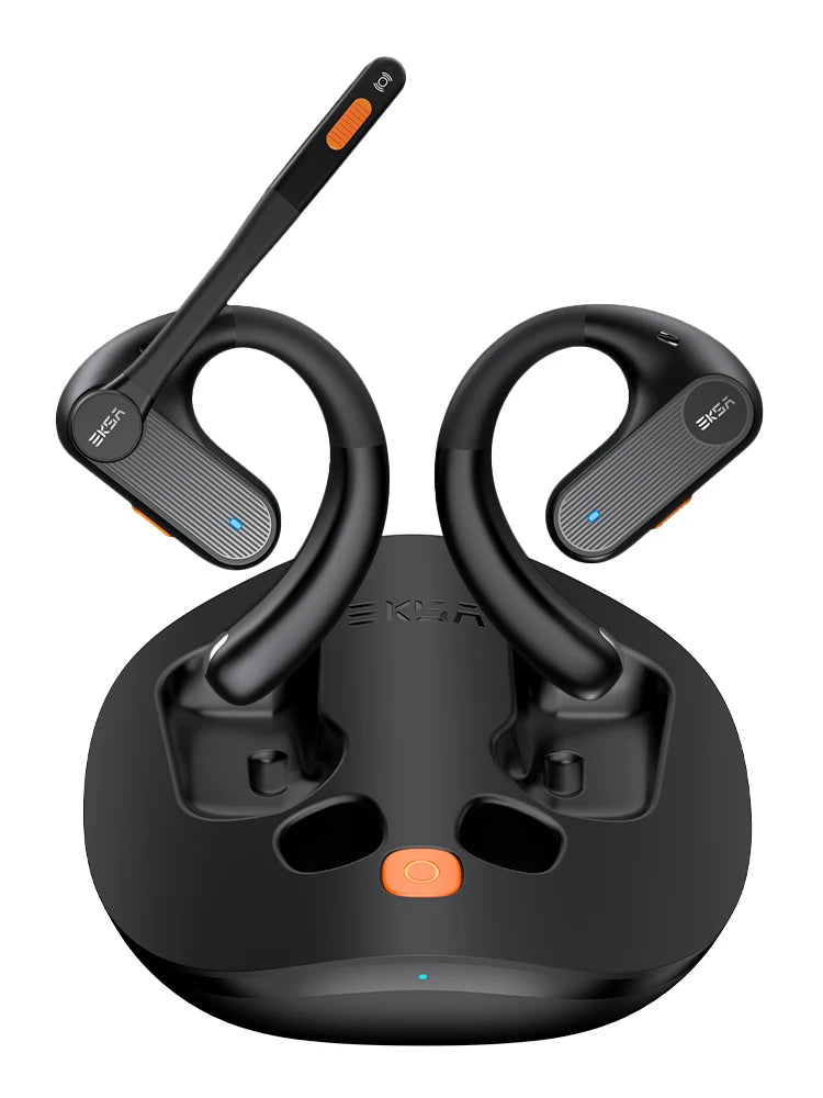 EKSA S30 Open-Ear Wireless Headphones, Air Conduction Bluetooth 5.3 Headset