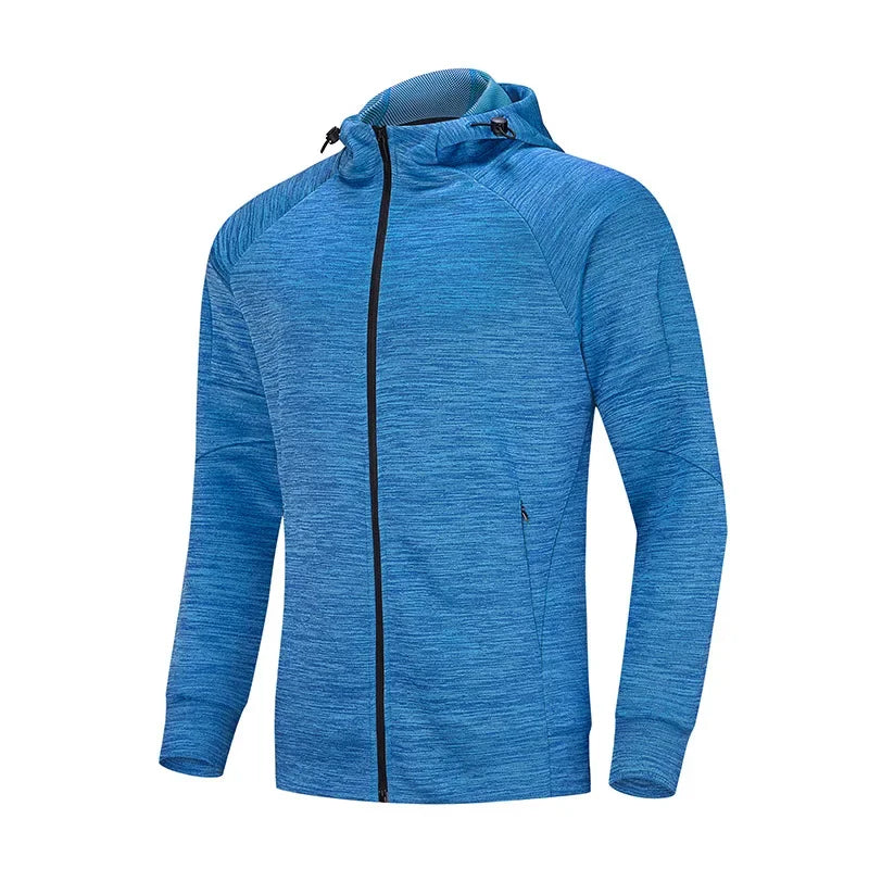 Sportwear Workout Coat Jogging Hooded Shirt Outdoor Sweatshirt Keepwarm