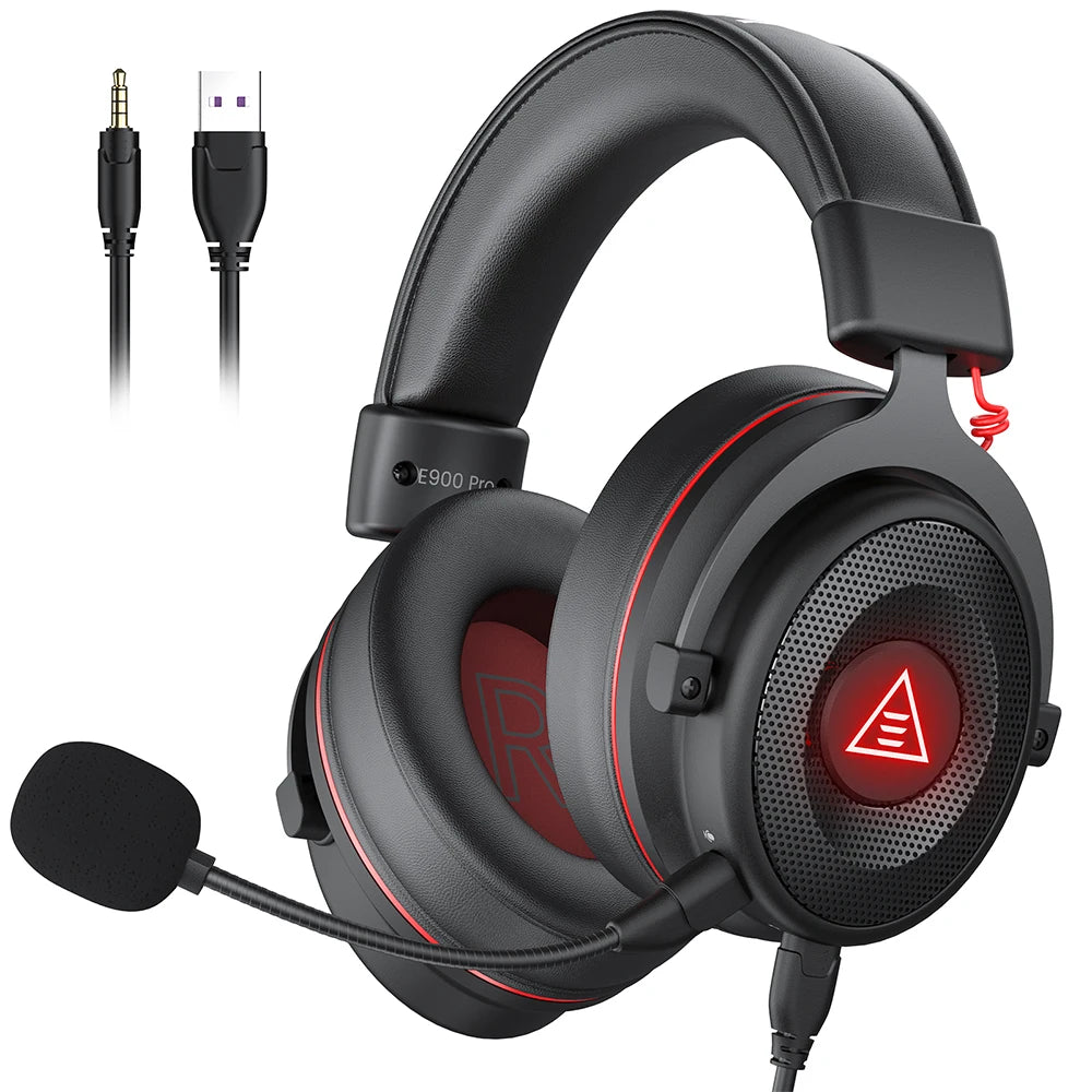 Gaming Headphones For PC/PS4/PS5/Xbox, 7.1 Surround Wired Headset Gamer