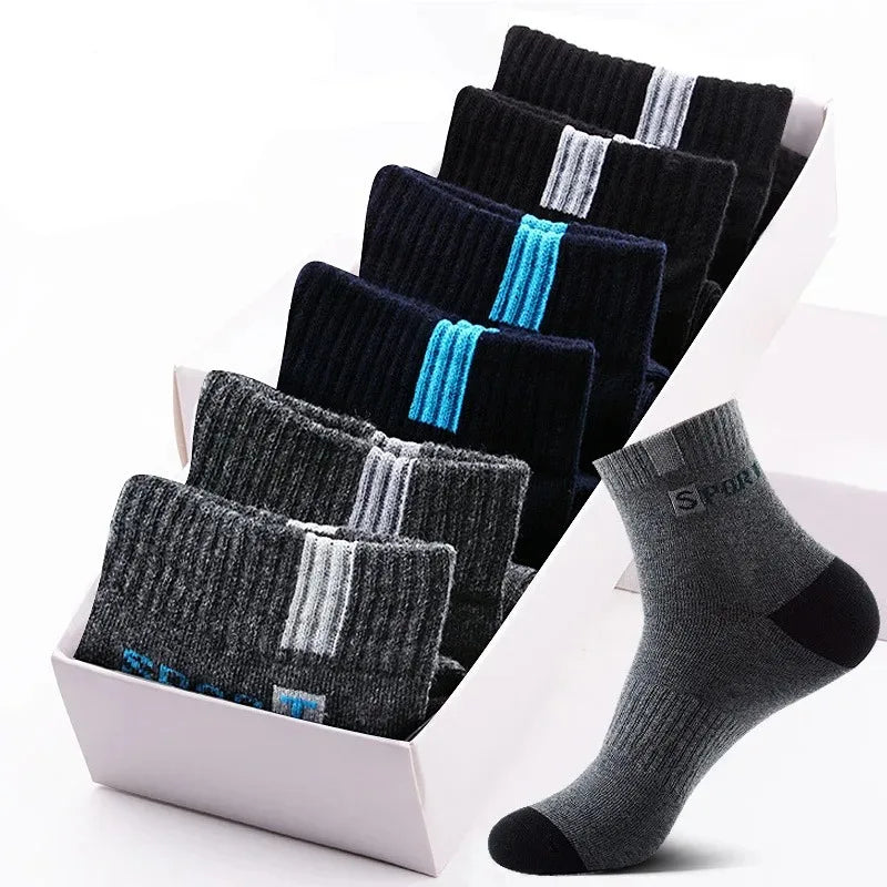 10pairs Breathable Cotton Sports