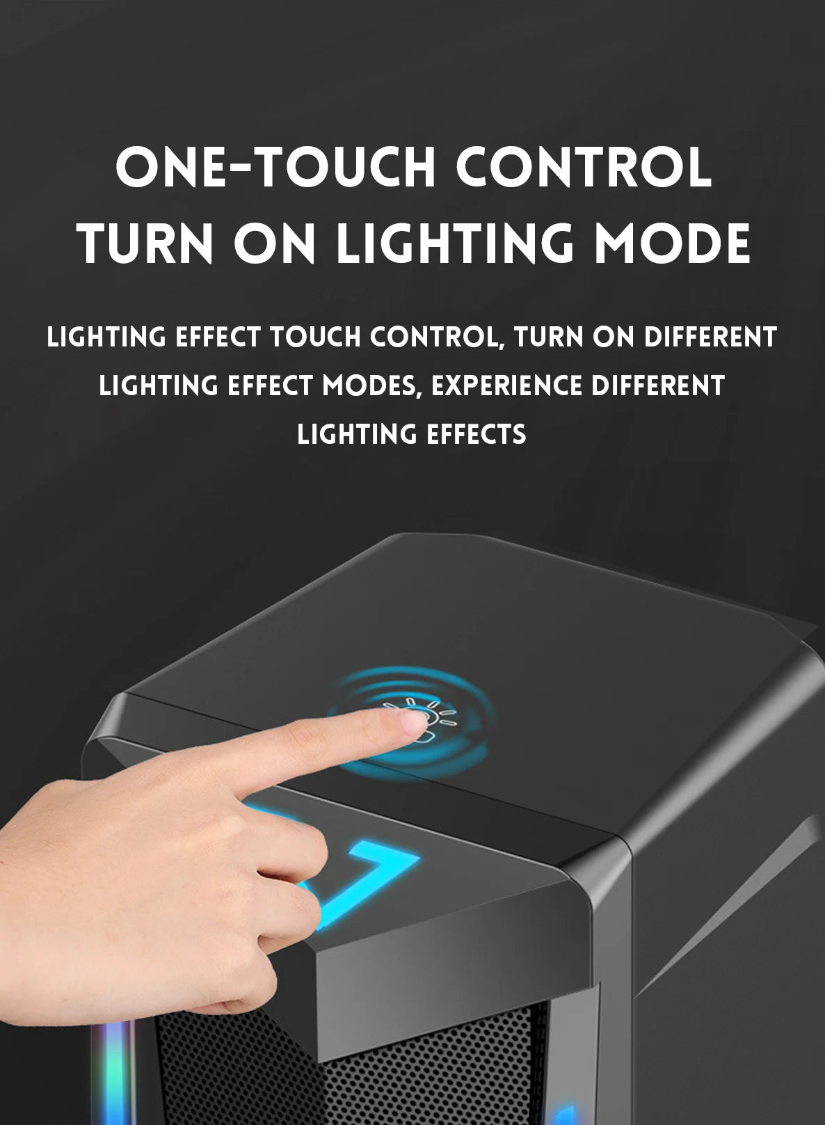 Bluetooth RGB computer speake
