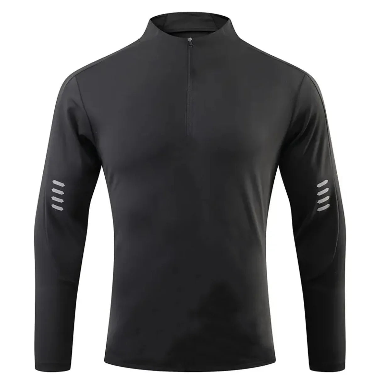Men's Long Sleeved T-Shirt Spring Autumn New Sports Fitness Track And Field Wear Cycling Quick Dry Breathable Round Neck Tight