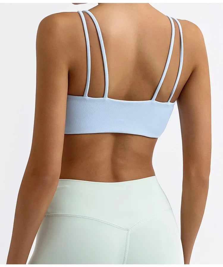 Fashion Quick-dry Yoga Double Shoulder Straps Unique Design