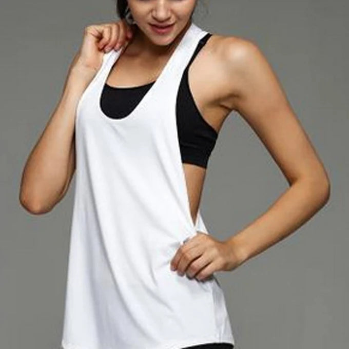 Mileegirl Quick Dry Workout Top Sports Vest