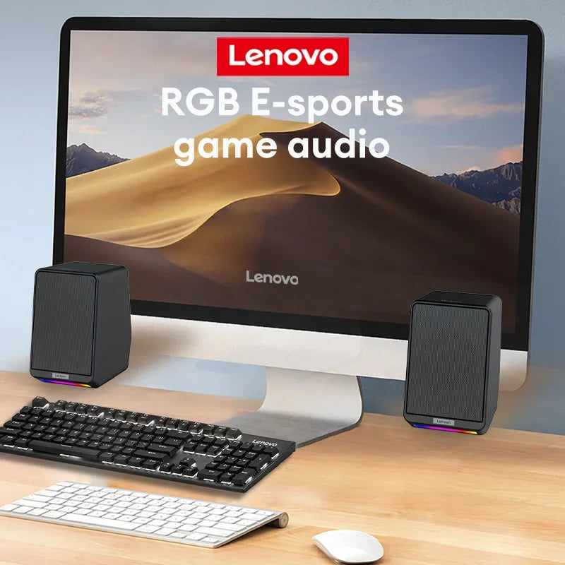 Lenovo TS38 Wired Desktop Speakers Sound Bar