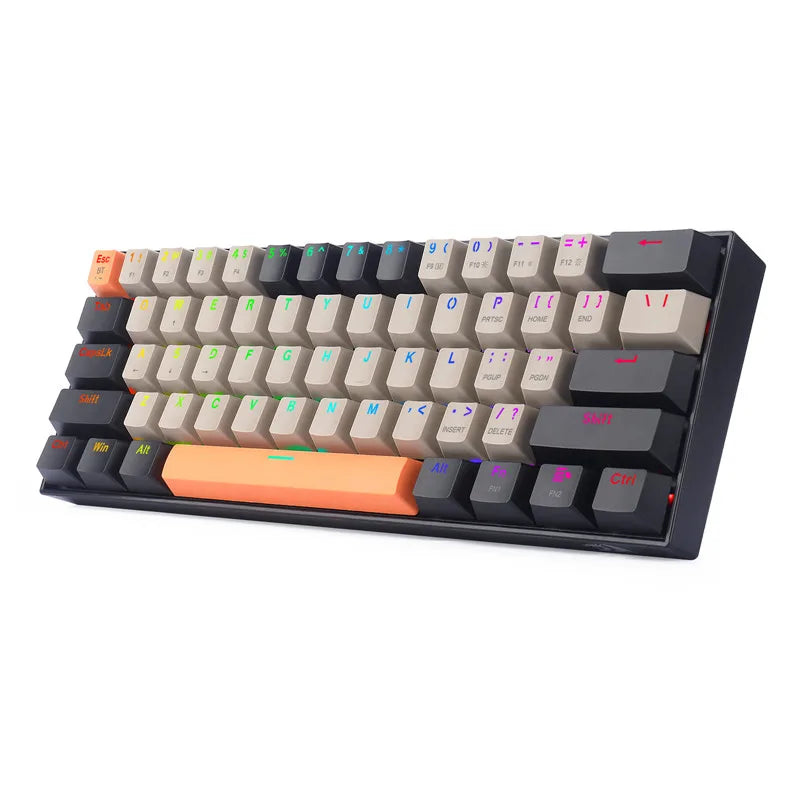 Redragon Pro Draconic Wireless RGB Bluetooth/2.4Ghz/Wired 3-Mode 61 Keys