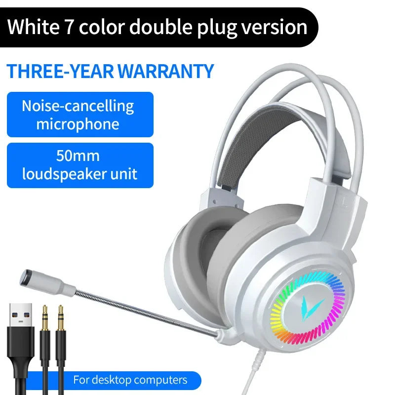 Headset 7.1 Stereo SVirtual Surround Bass Earphone
