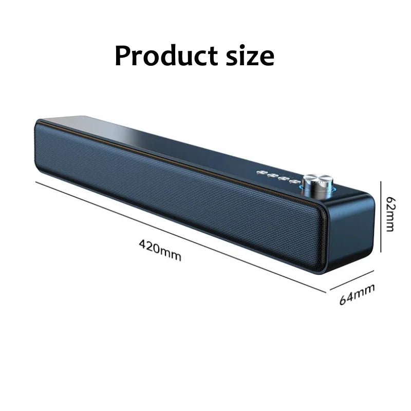 Portable Sound Bar Computer Speakers