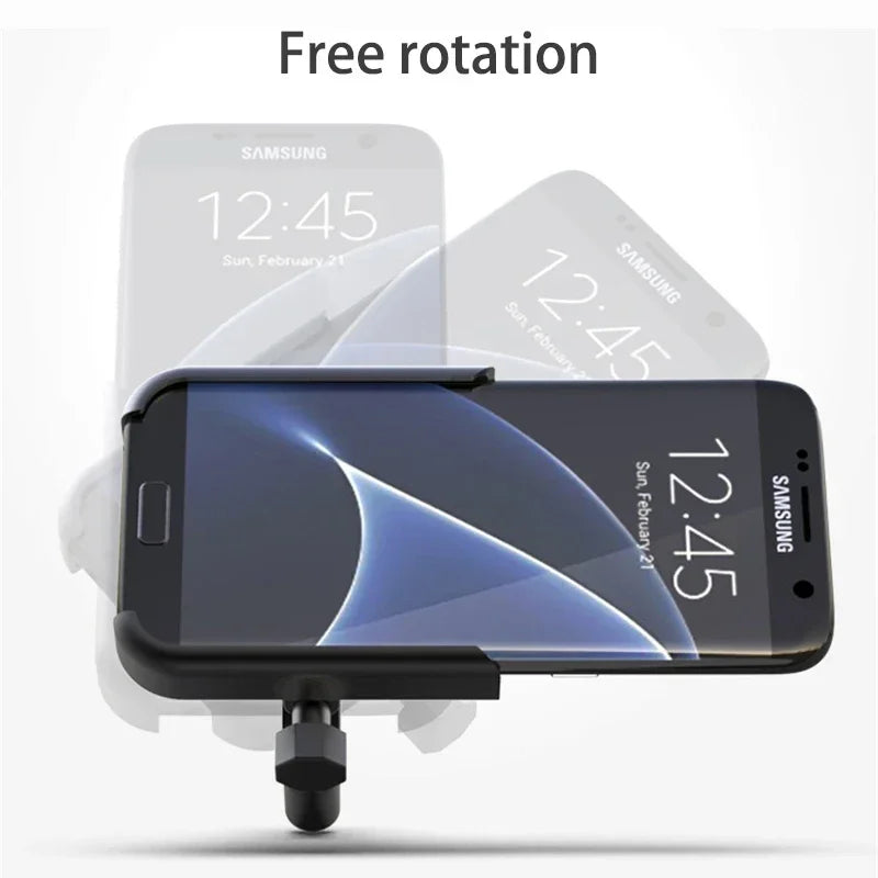 VIKEFON Aluminum Alloy Motorcycle Bike Bicycle Phone Holder for 4-7 inch
