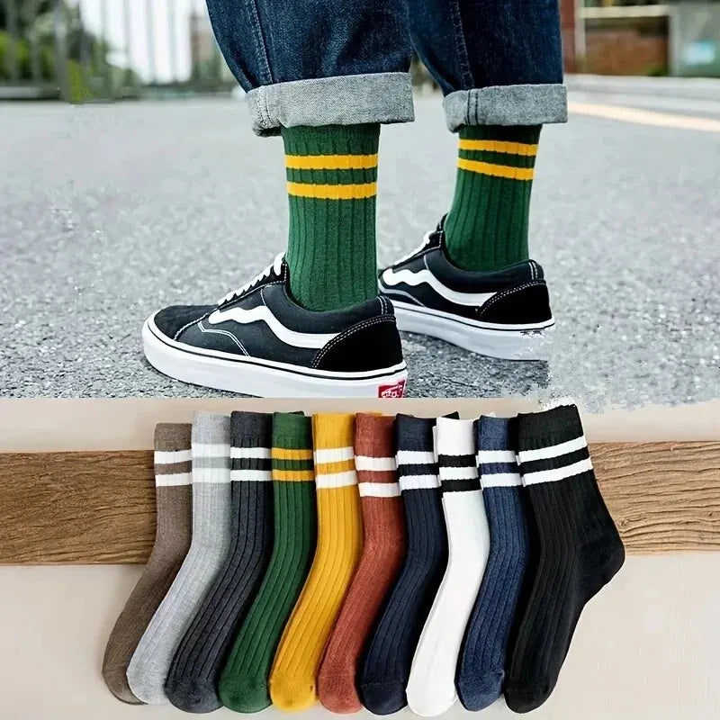 10pairs Breathable Cotton Sports