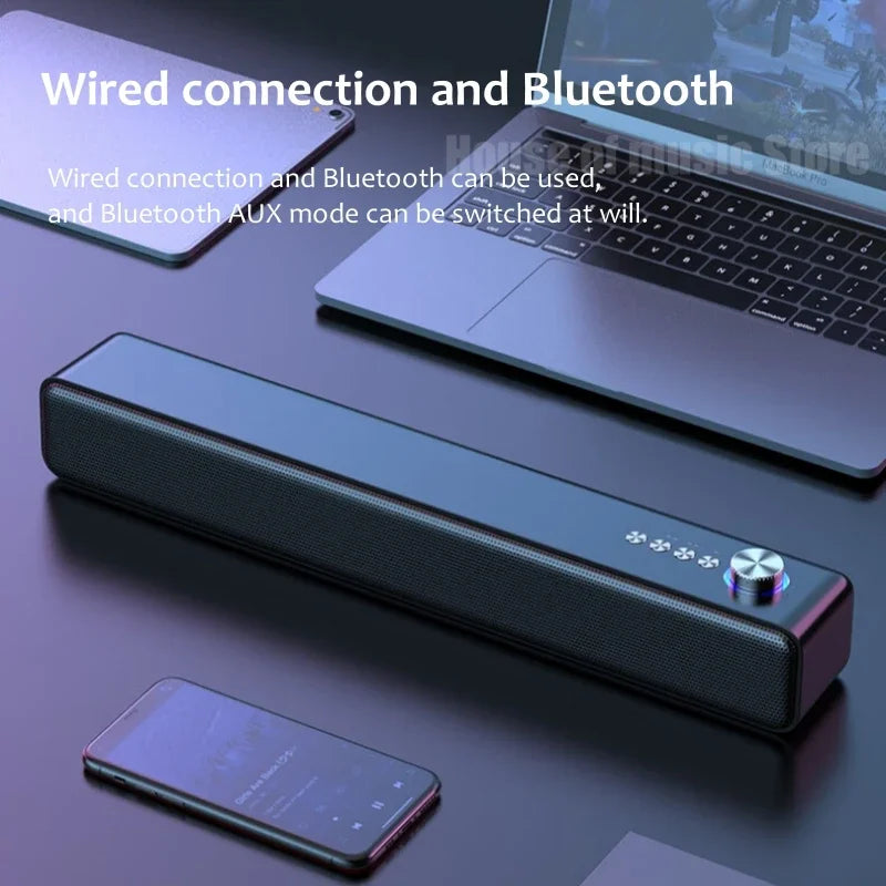 Portable Sound Bar Computer Speakers