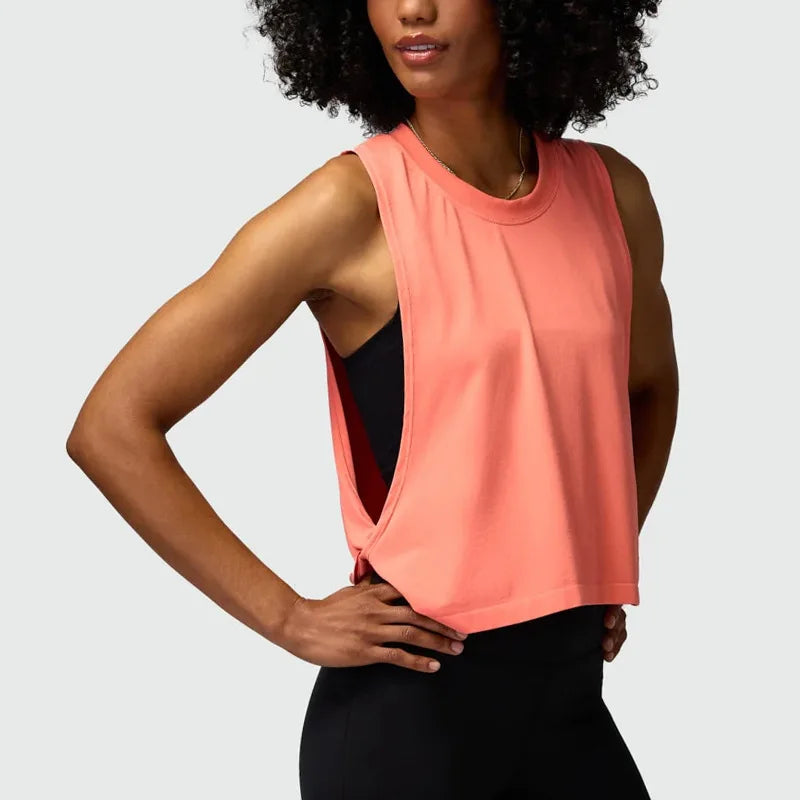 Breathable Workout Gym Tank Tops Female Sportswear