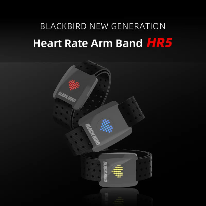 BLACK BIRD Arm Heart Rate Sensor Waterproof HR Monitor For Bike Computer