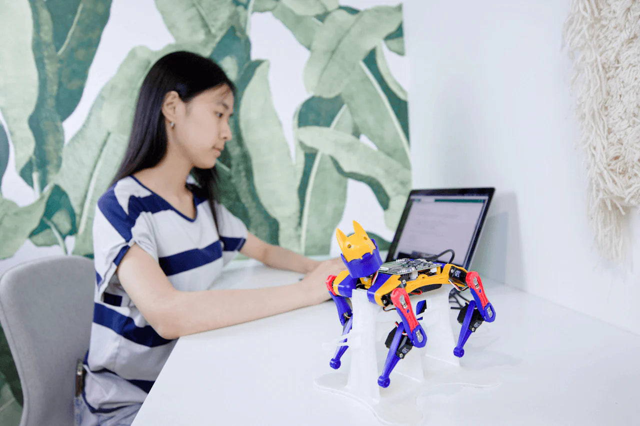 Petoi Robot Dog Bittle X with Optional Robotic Arm Gripper