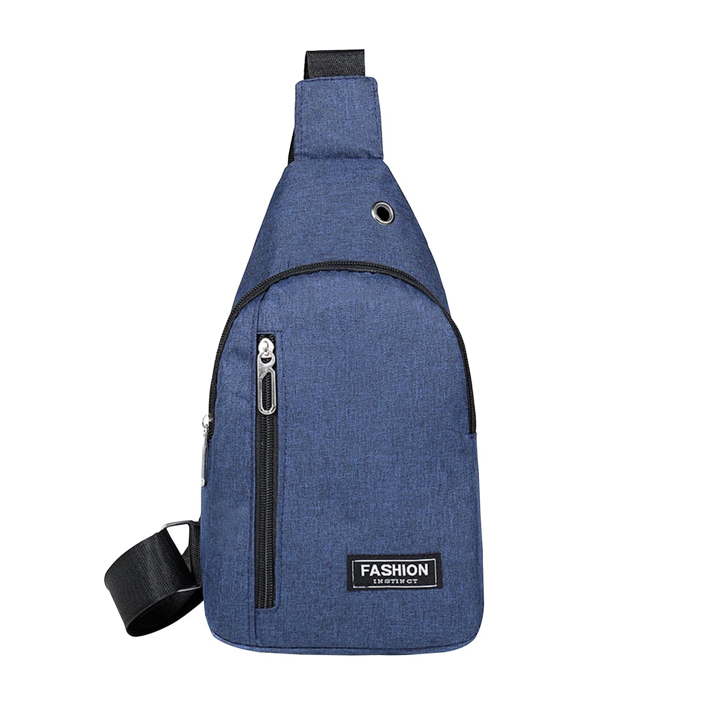 School Supplies Crossbody Bag Chest Bag Shoulder Backpack with USB Charging Hole and Headphone Hole a Surprising Little Gift for Boyfriend or Girlfriend