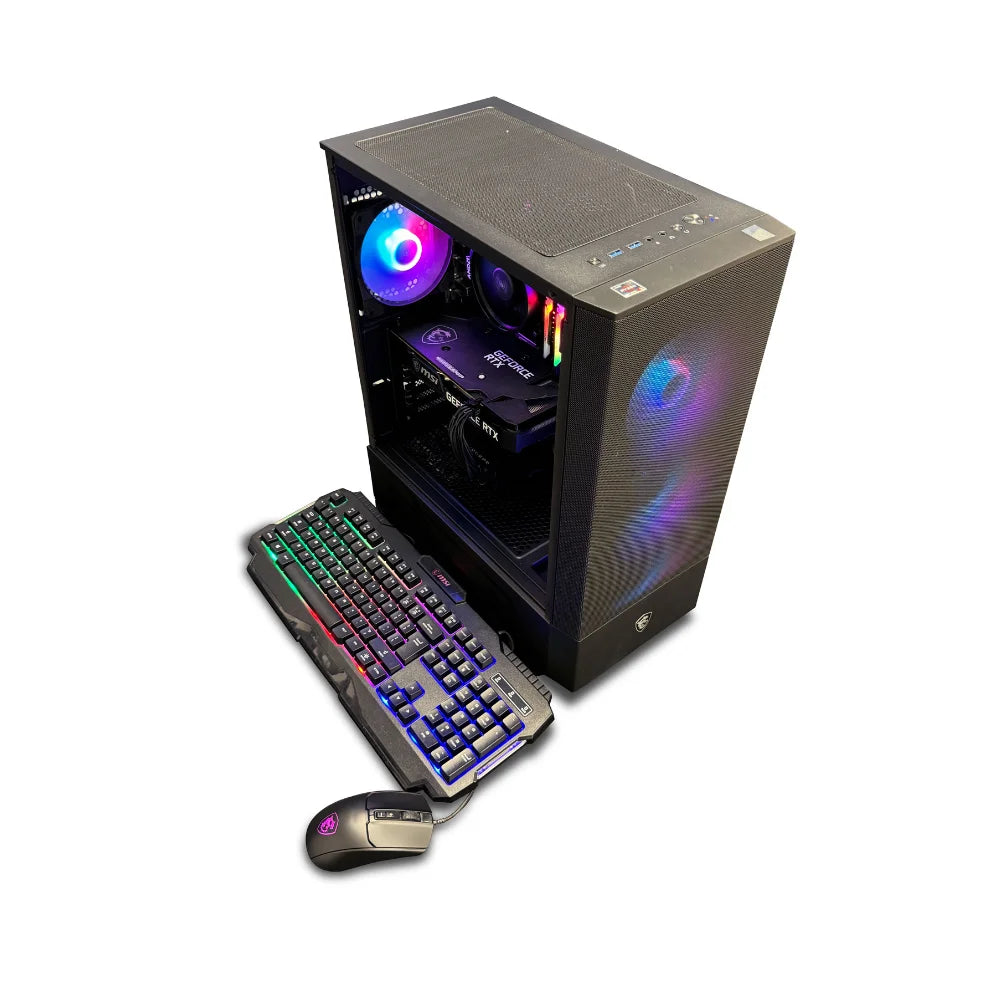 PC Gamer NSX, AMD Ryzen 5 4500, 16GB RAM, 512GB SSD, Black, New